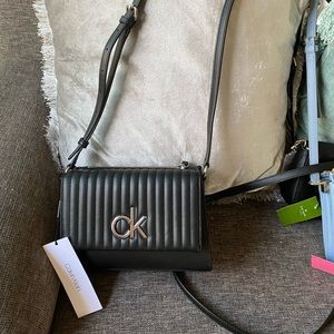 Calvin Klein black new crossbody bag
